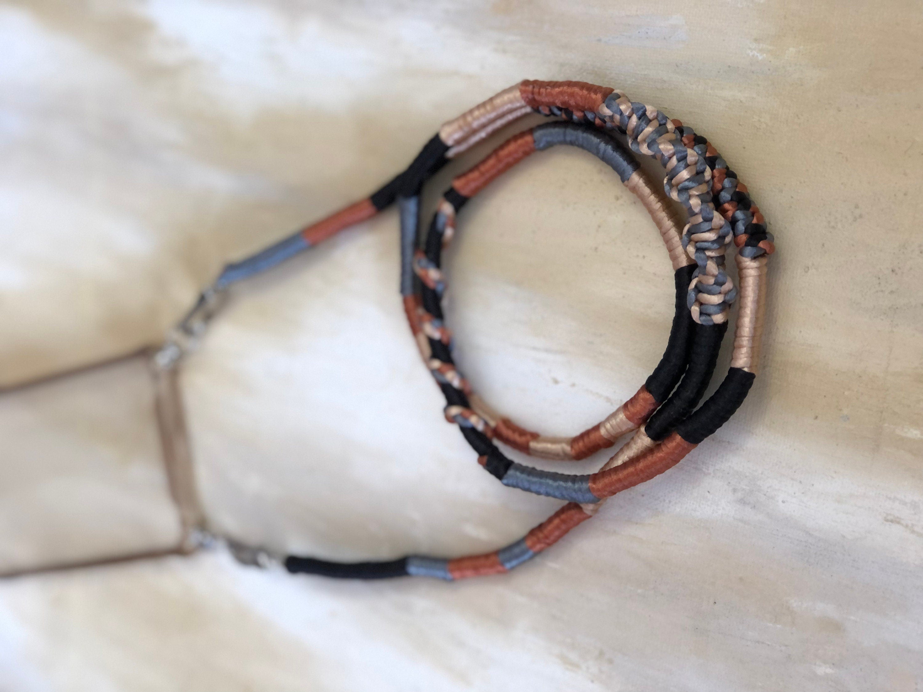 Black Brown Gold Shiny Satin Mobile Phone Lanyard Cord Straps