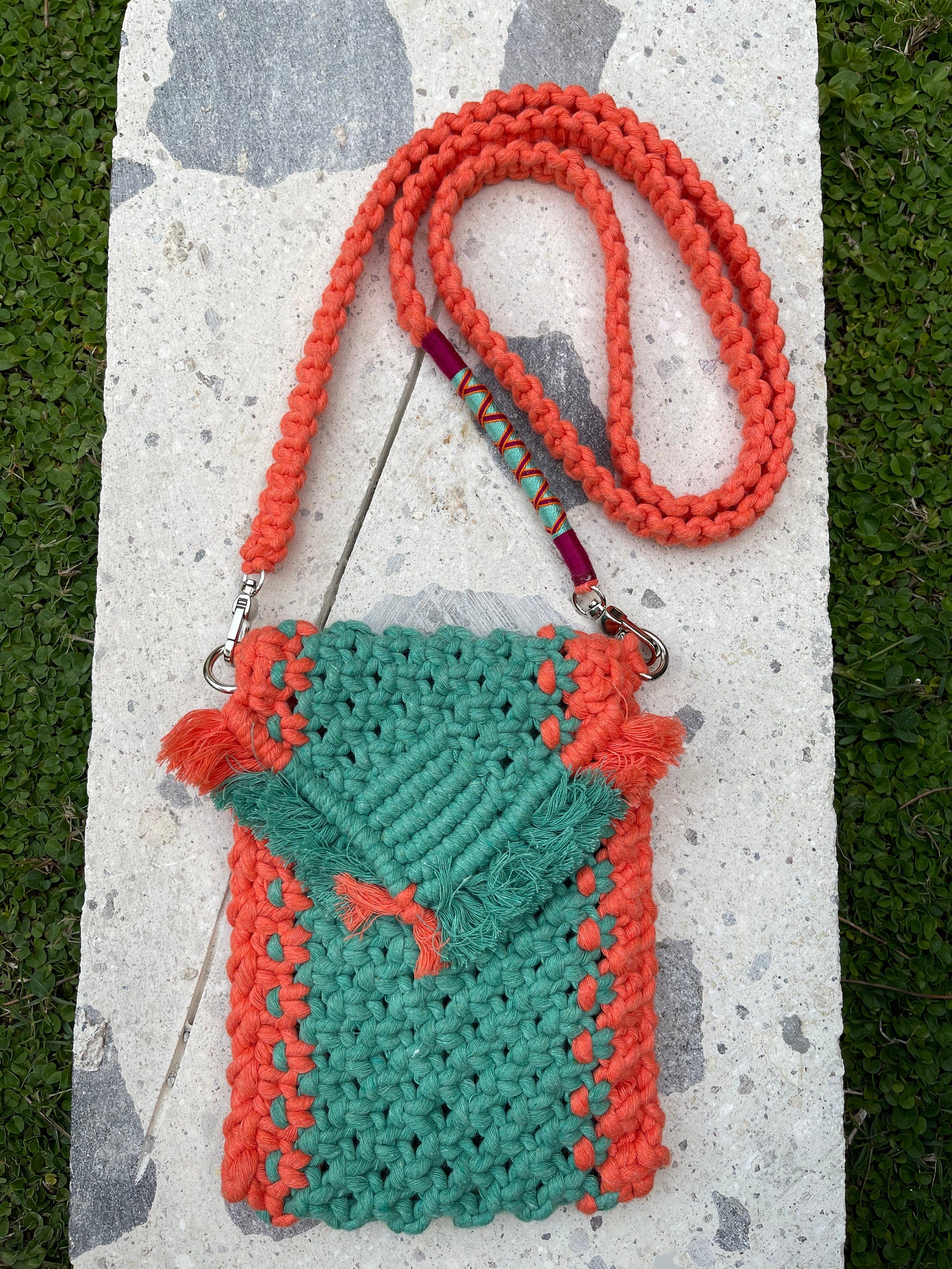 Boho Phone Shoulder Bag | Crossbody Phone Purse