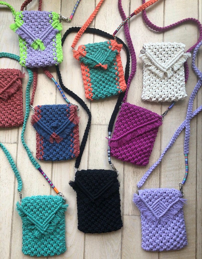 Boho Phone Shoulder Bag | Crossbody Phone Purse