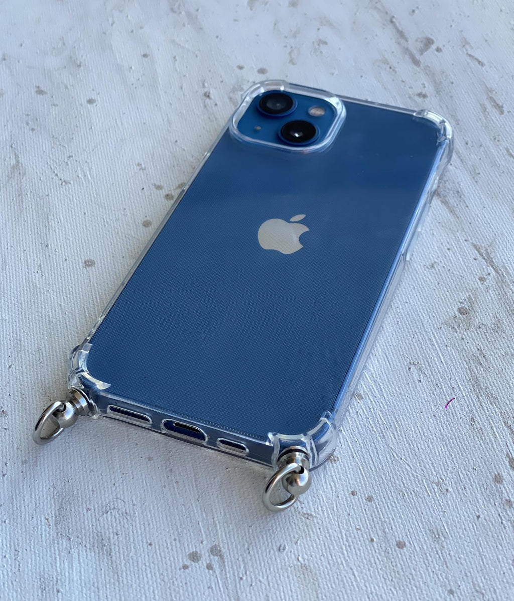 Clear iPhone Case Crossbody Transparent Cover Removable Adjustable Strap Compatible 1