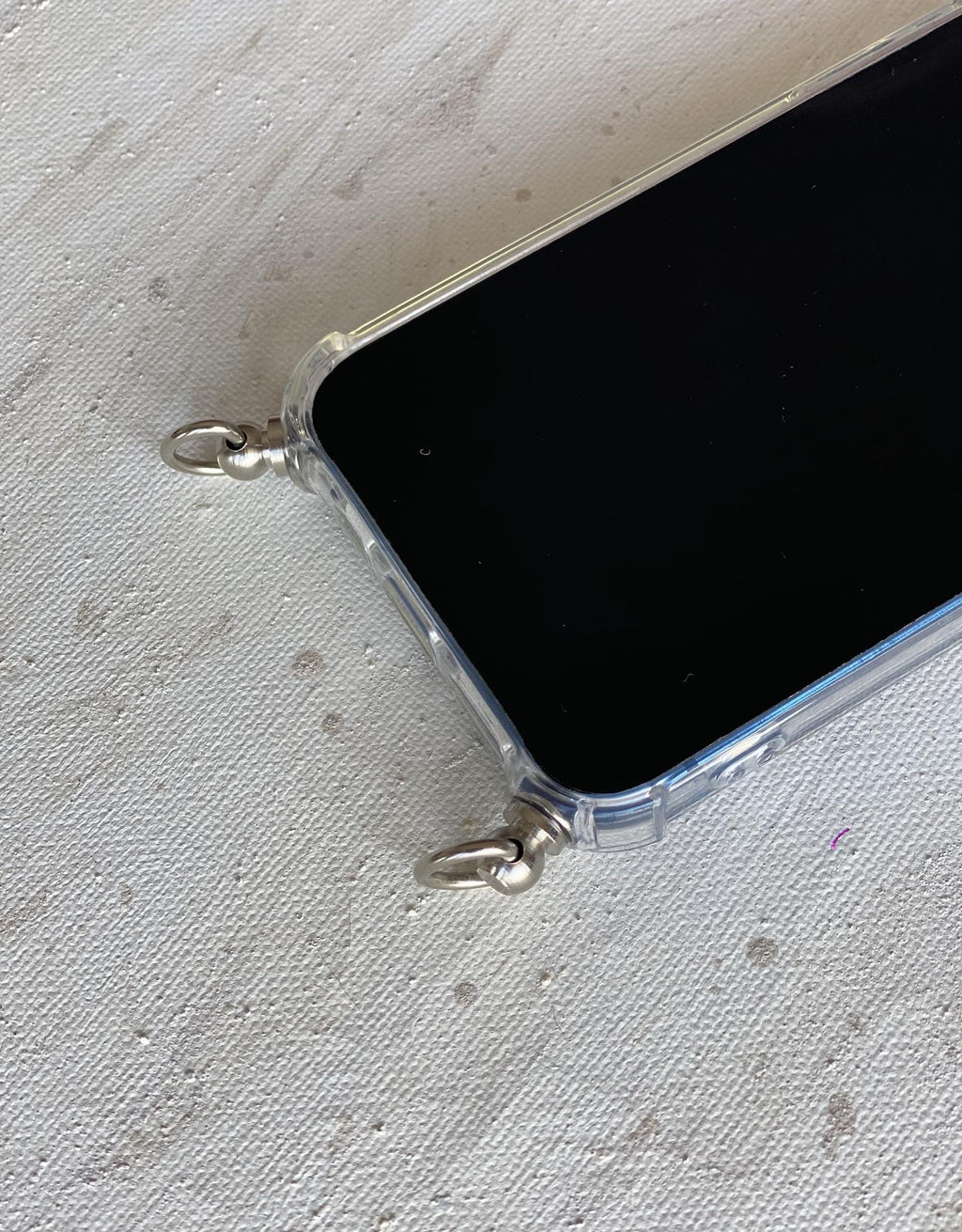 Clear iPhone Case Crossbody Transparent Cover Removable Adjustable Strap Compatible 3