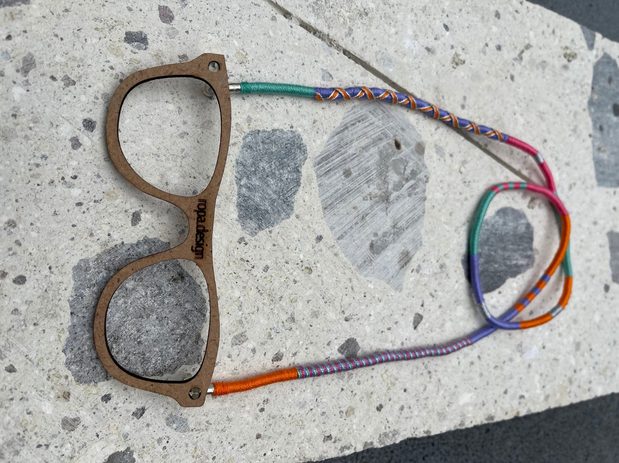 Handmade Colorful Sunrise Unisex Sunglass Cord Strap 2