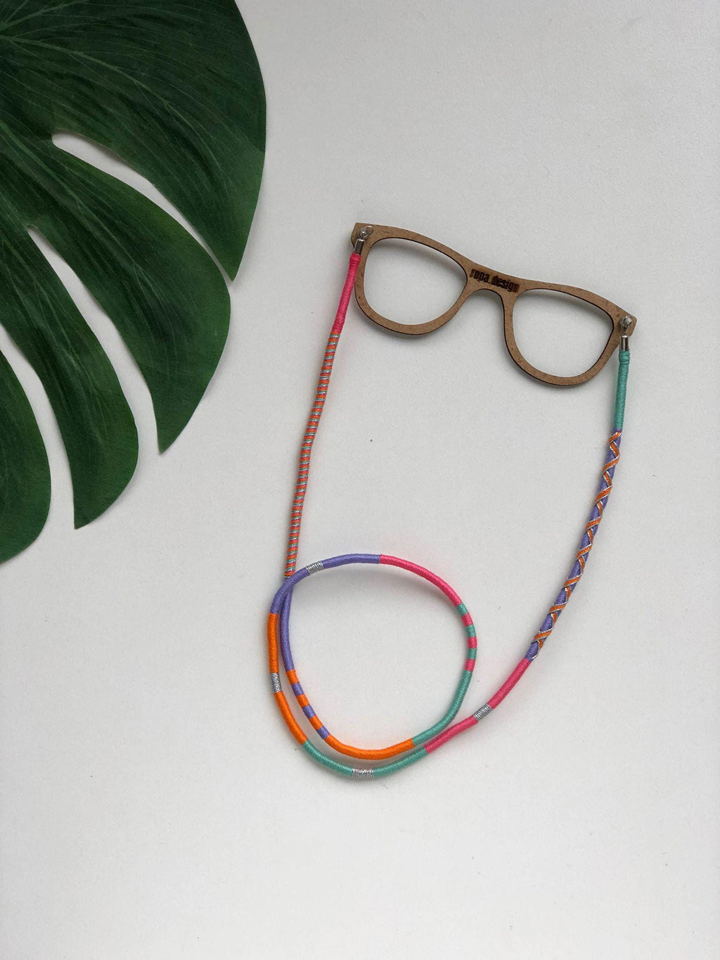 Handmade Colorful Sunrise Unisex Sunglass Cord Strap 6
