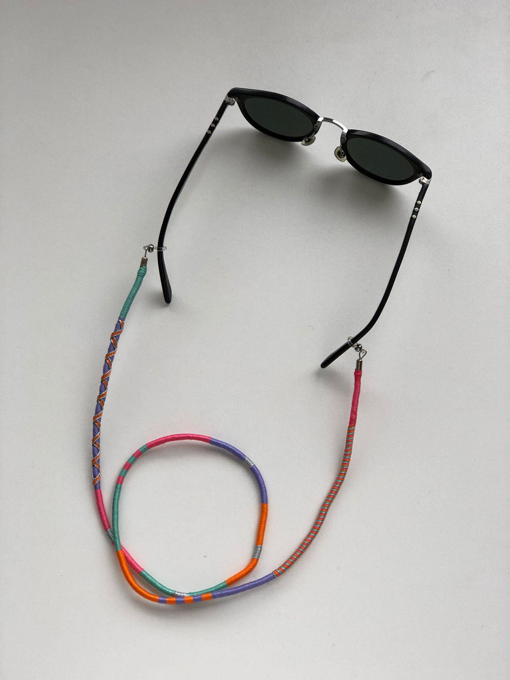 Handmade Colorful Sunrise Unisex Sunglass Cord Strap 8