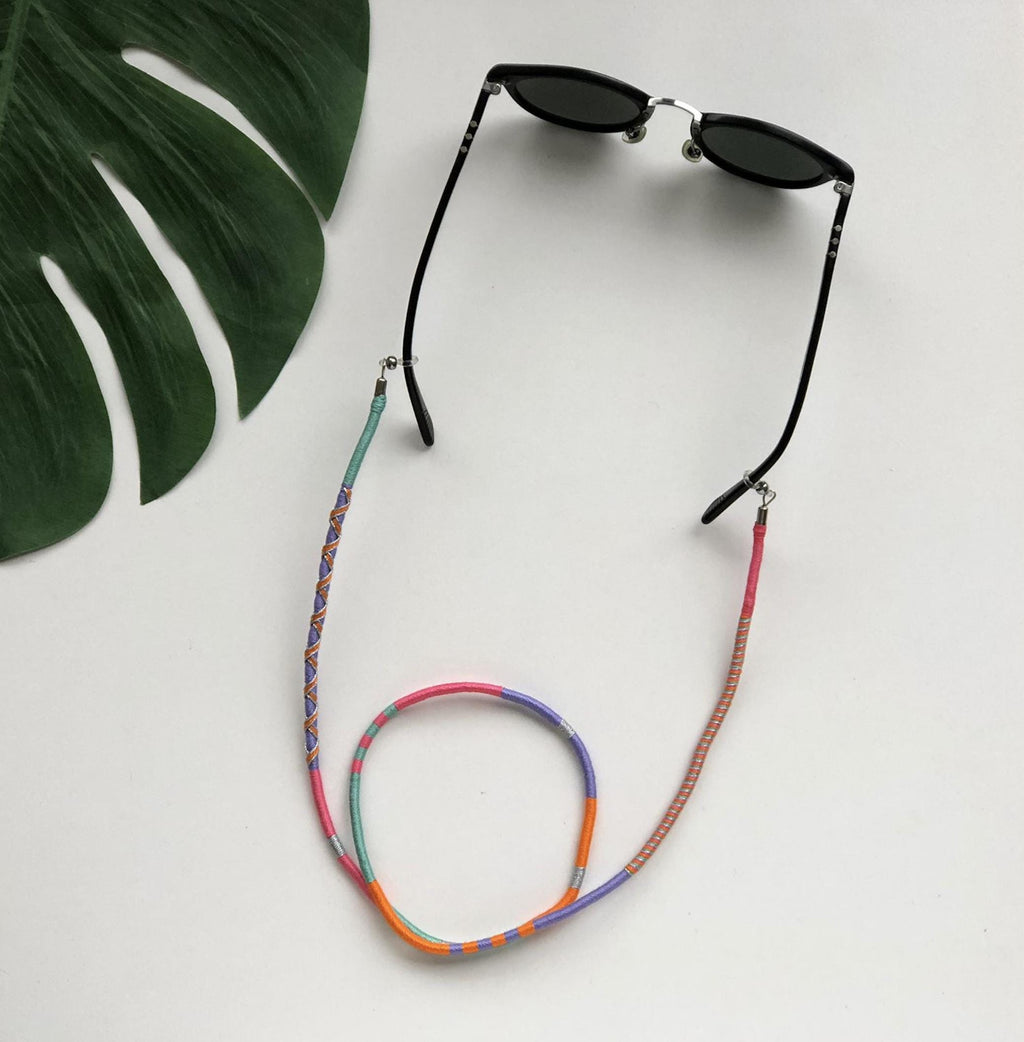 Handmade Colorful Sunrise Unisex Sunglass Cord Strap 9