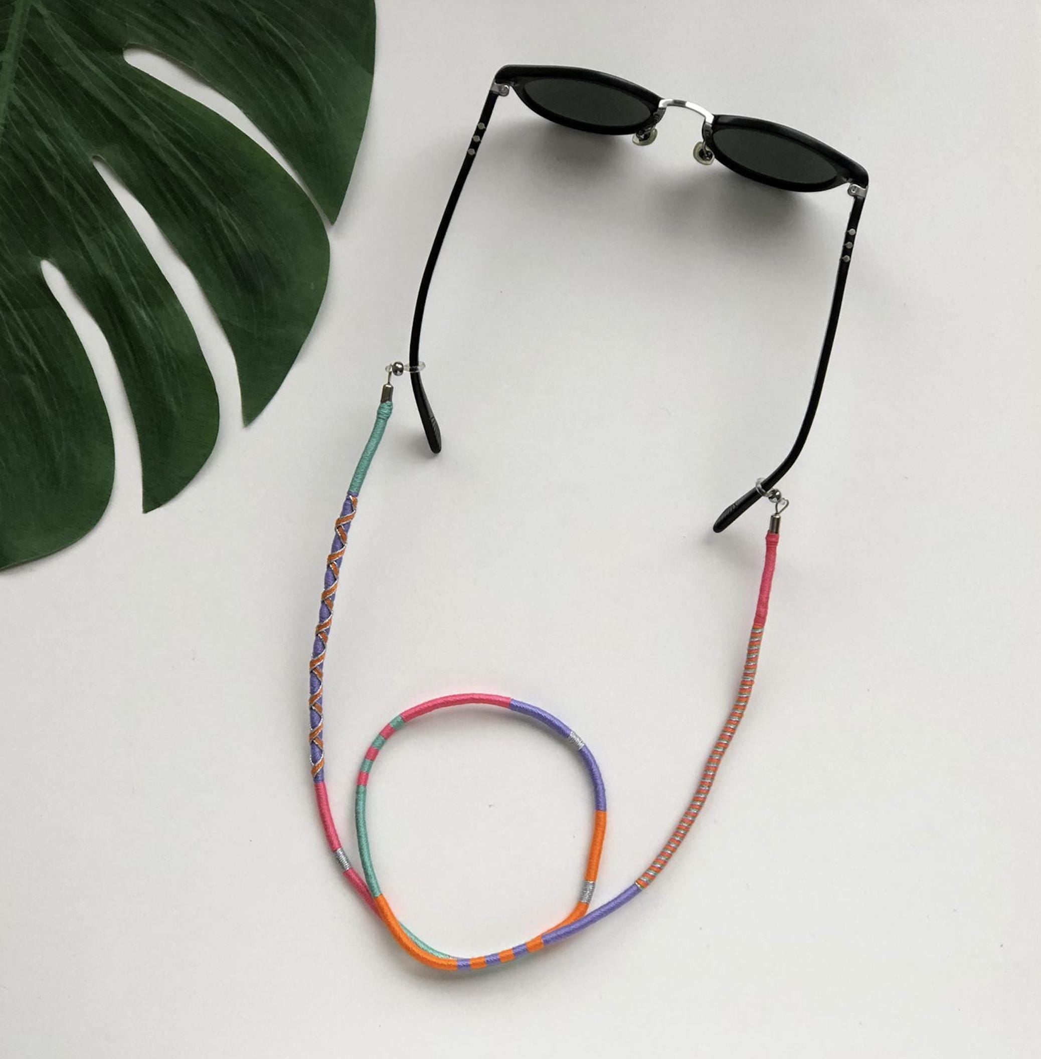 Handmade Colorful Sunrise Unisex Sunglass Cord Strap 9