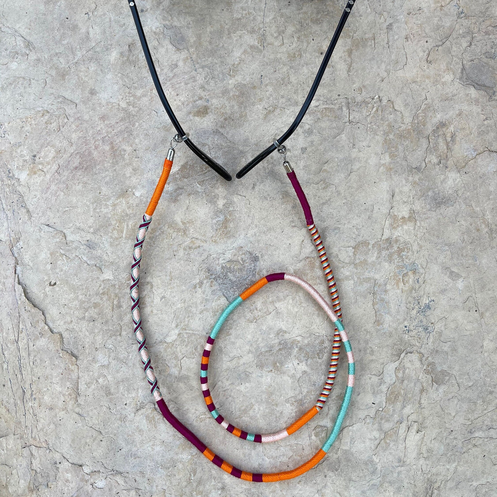 Eyeglass Strap Glasses Chain, Handmade Sunglass Strap, Multicolor Eyeglass Lanyard, Unisex Glasses Holder