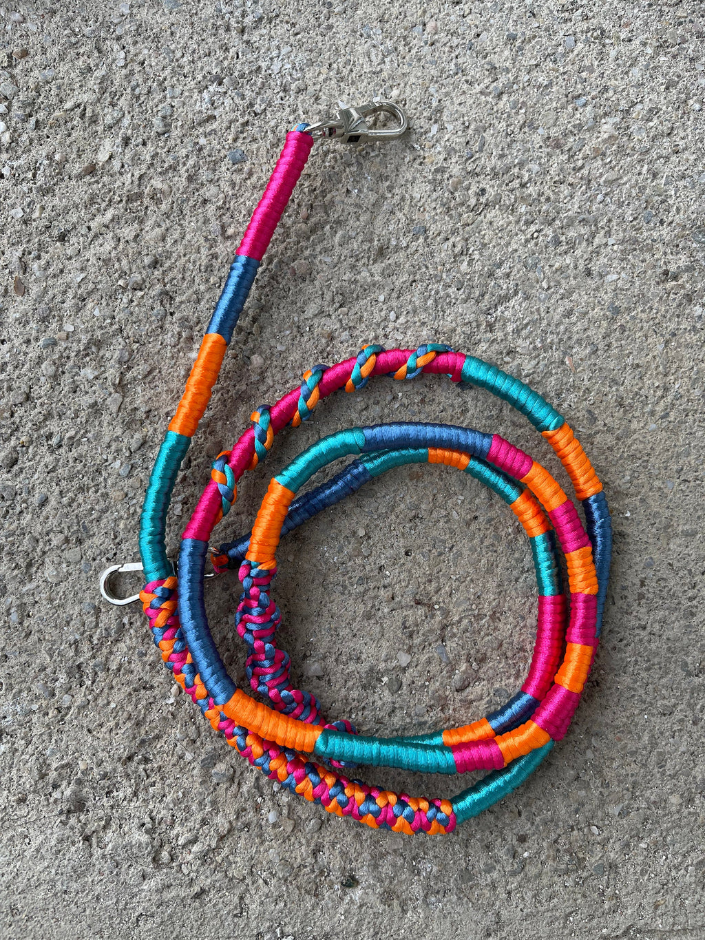 Neon Pink Orange Shiny Satin Mobile Phone Lanyard Cord Straps