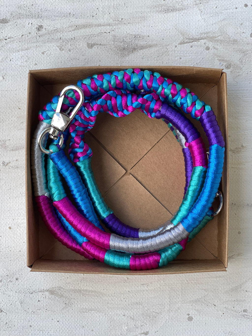 Phone Case Lanyard Strap – Blue Purple Cord, Neck Phone Holder