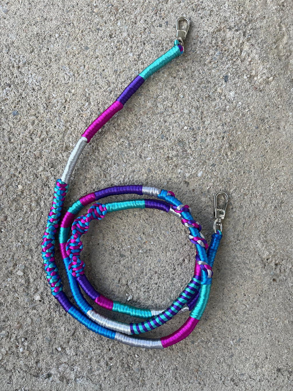 Phone Case Lanyard Strap – Blue Purple Cord, Neck Phone Holder