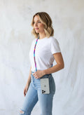 Phone Lanyard Strap | Colorful Satin Phone Strap | Handmade Phone Case Lanyard