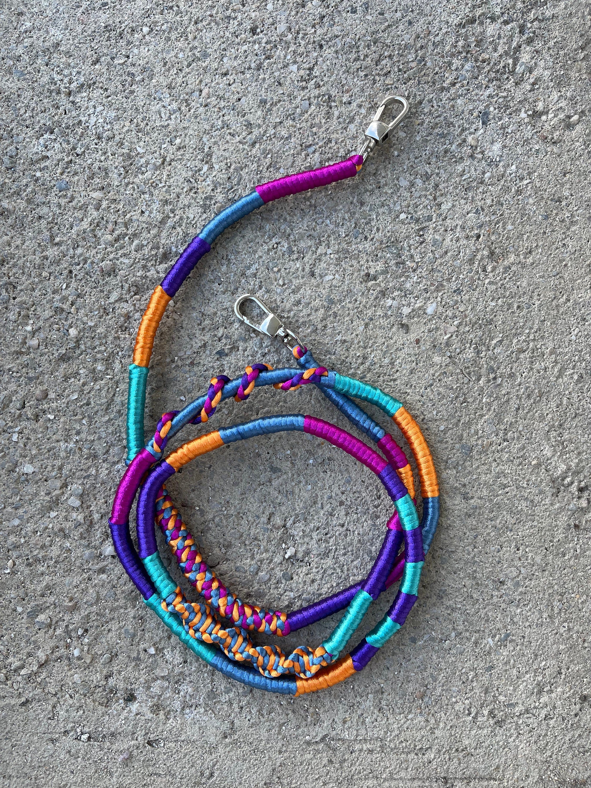 Phone Lanyard Strap | Colorful Satin Phone Strap | Handmade Phone Case Lanyard