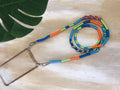 Pride Shiny Satin Wrapped Yarn Mobile Phone Lanyard Cord Straps
