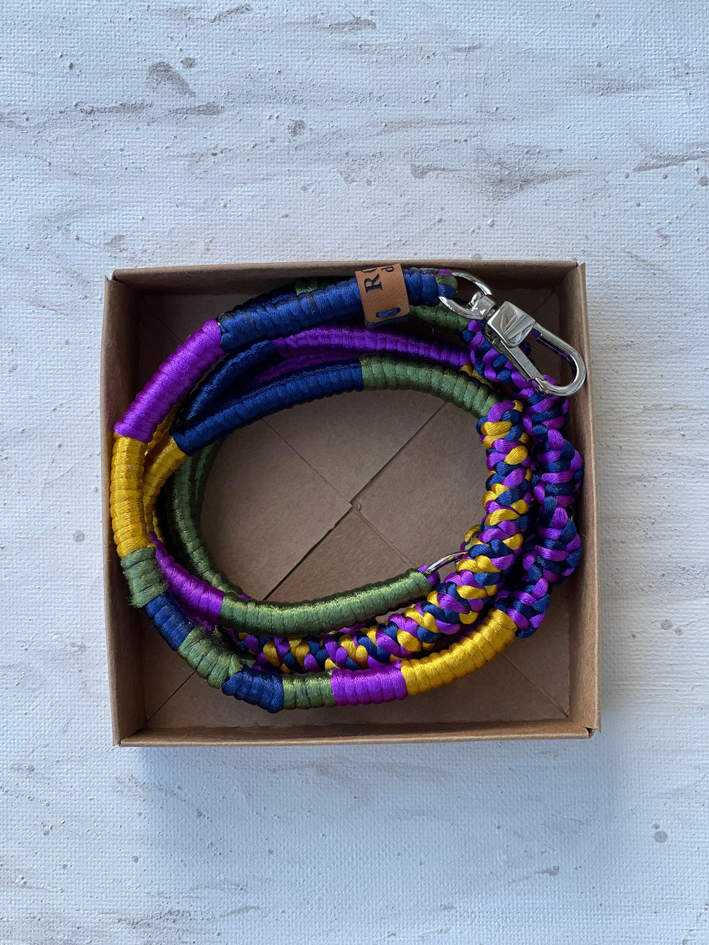 Purple Green Gold Shiny Satin Mobile Phone Lanyard Cord Straps