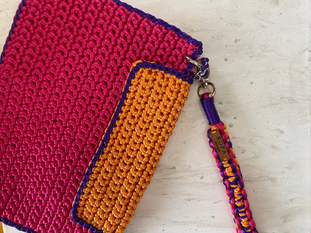 Purse Bag Clutch Camera Wristlet Strap, Shiny Phone Case Handle Lanyard