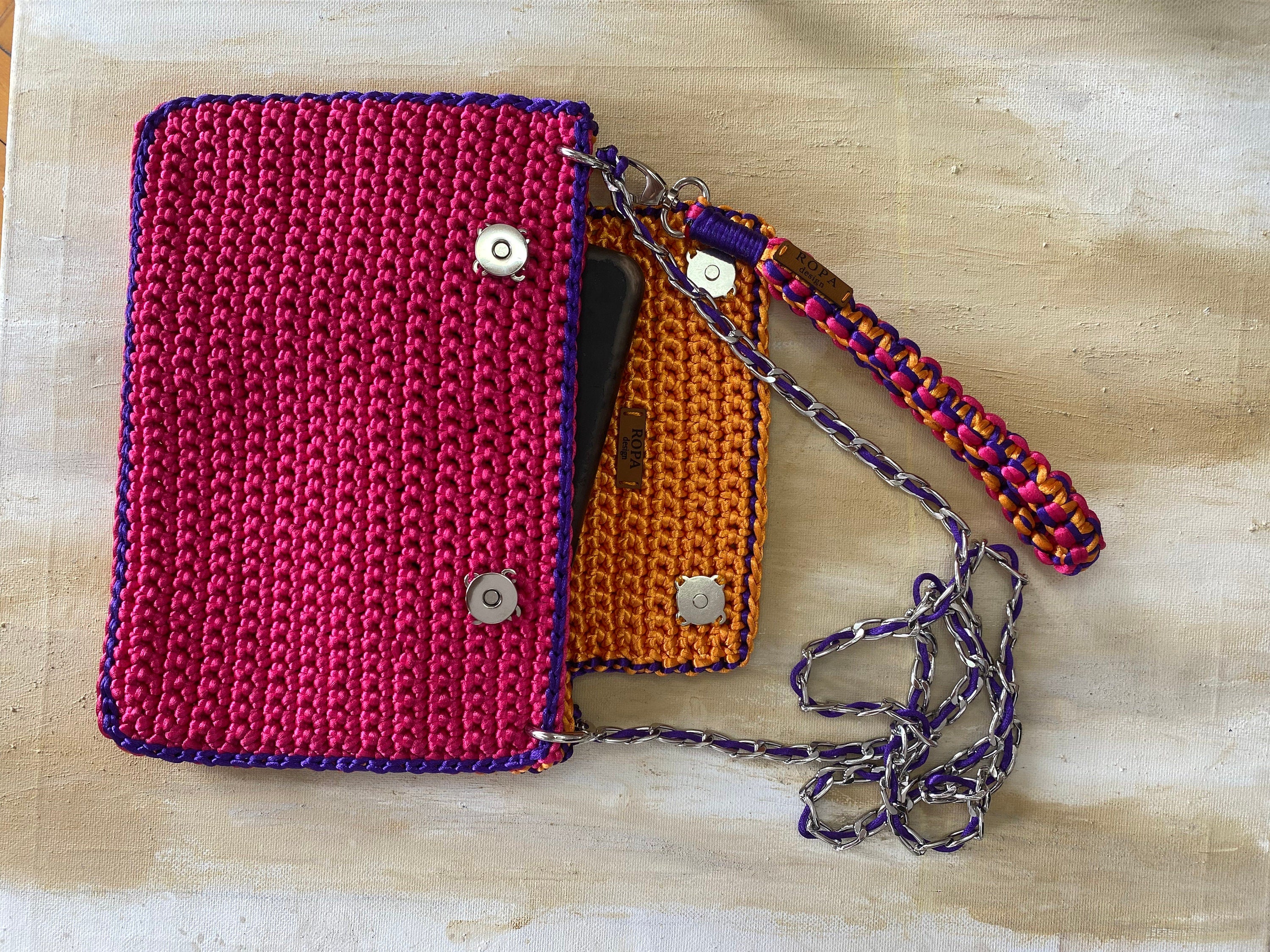 Purse Bag Clutch Camera Wristlet Strap, Shiny Phone Case Handle Lanyard