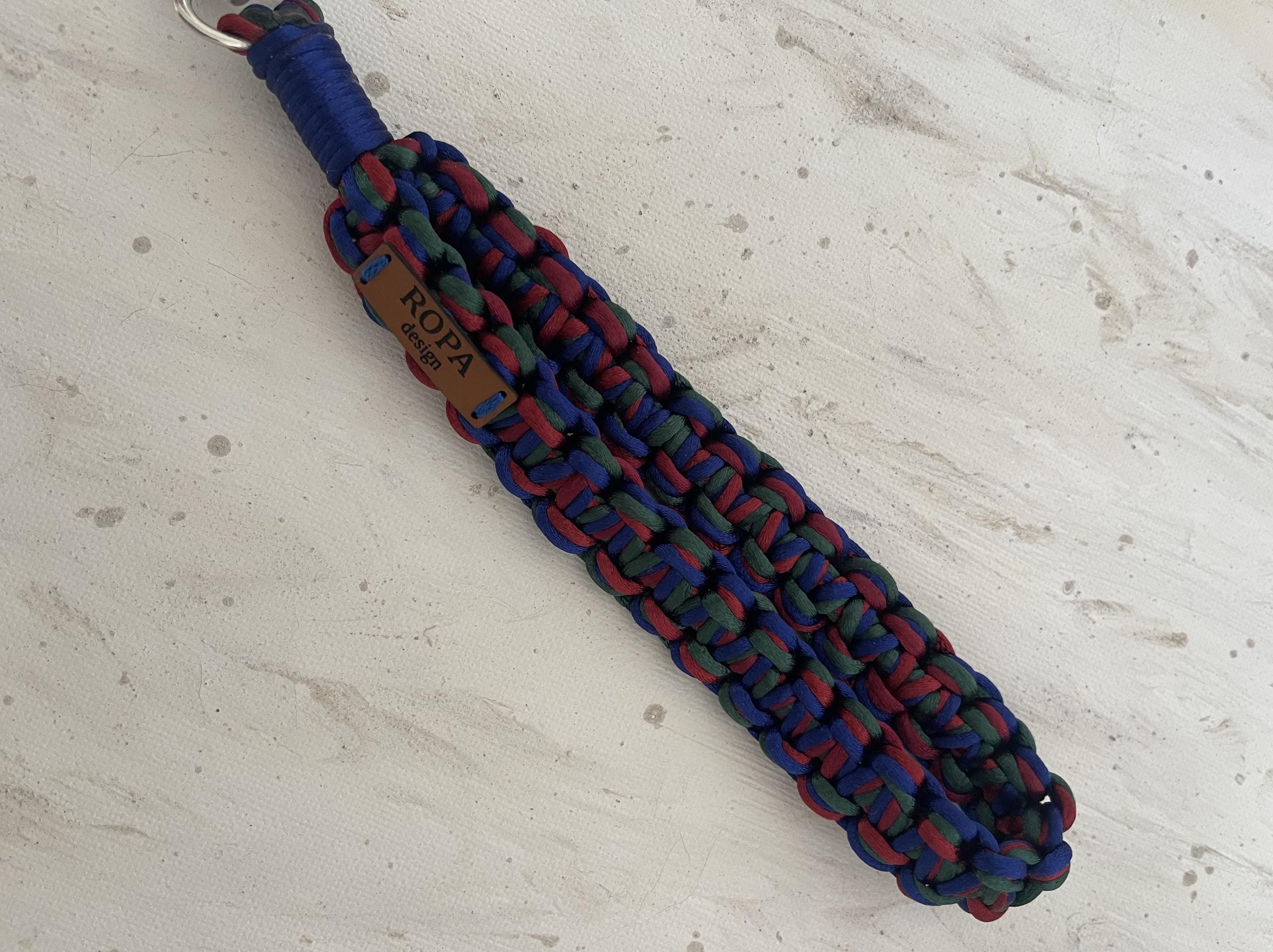 Purse Hand Clutch Wristlet, Wrist Strap, Blue Pink Phone Loop Handle Lanyard 5