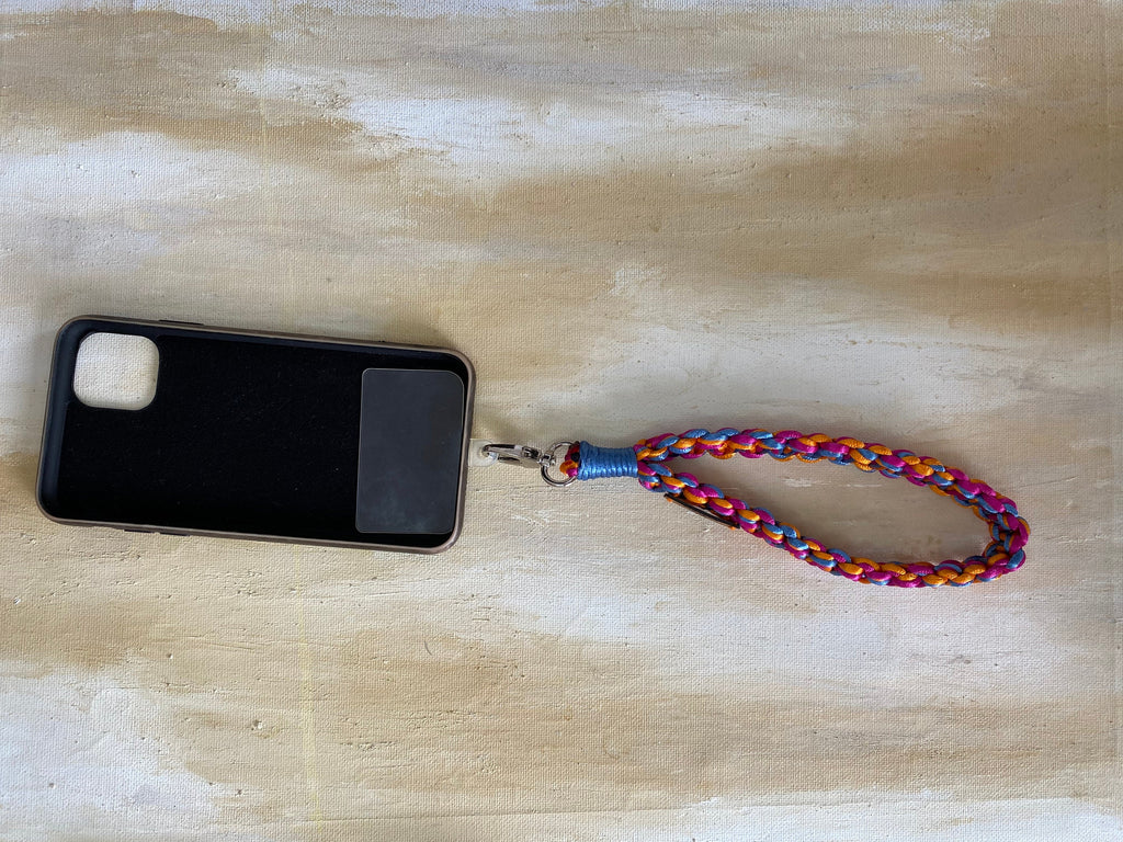 Purse Hande Clutch Wristlet Camera Wrist Strap, Shiny Phone Loop Handle Lanyard
