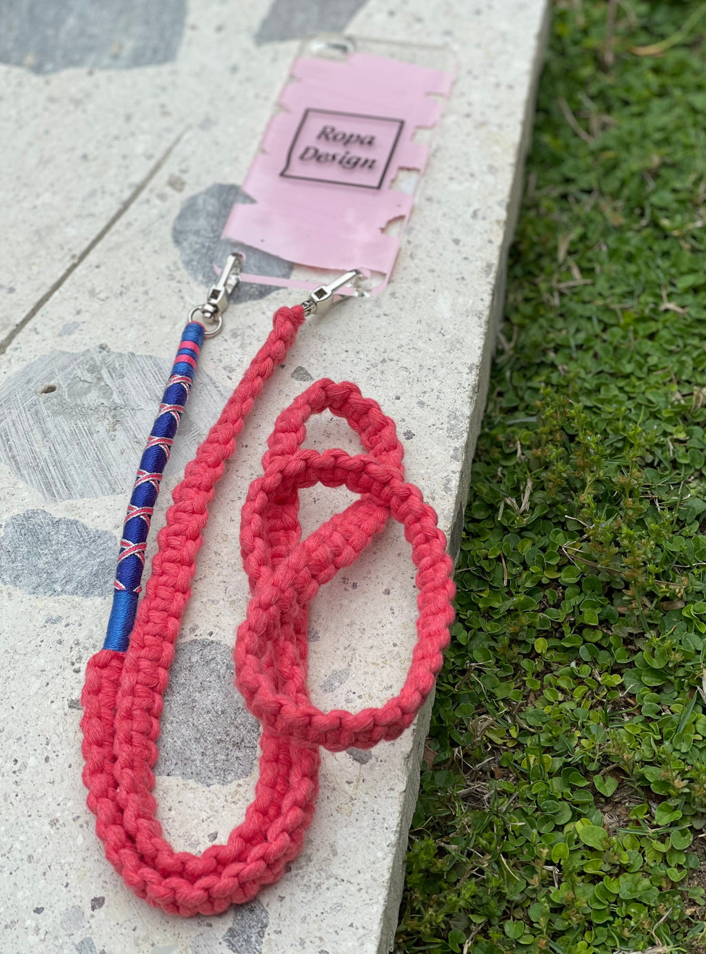 Purse Strap, Colorful Cotton Crossbody Bag Lanyard