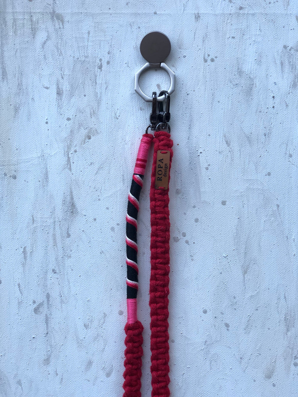 Red Shoulder Phone Strap, Crossbody Lanyard