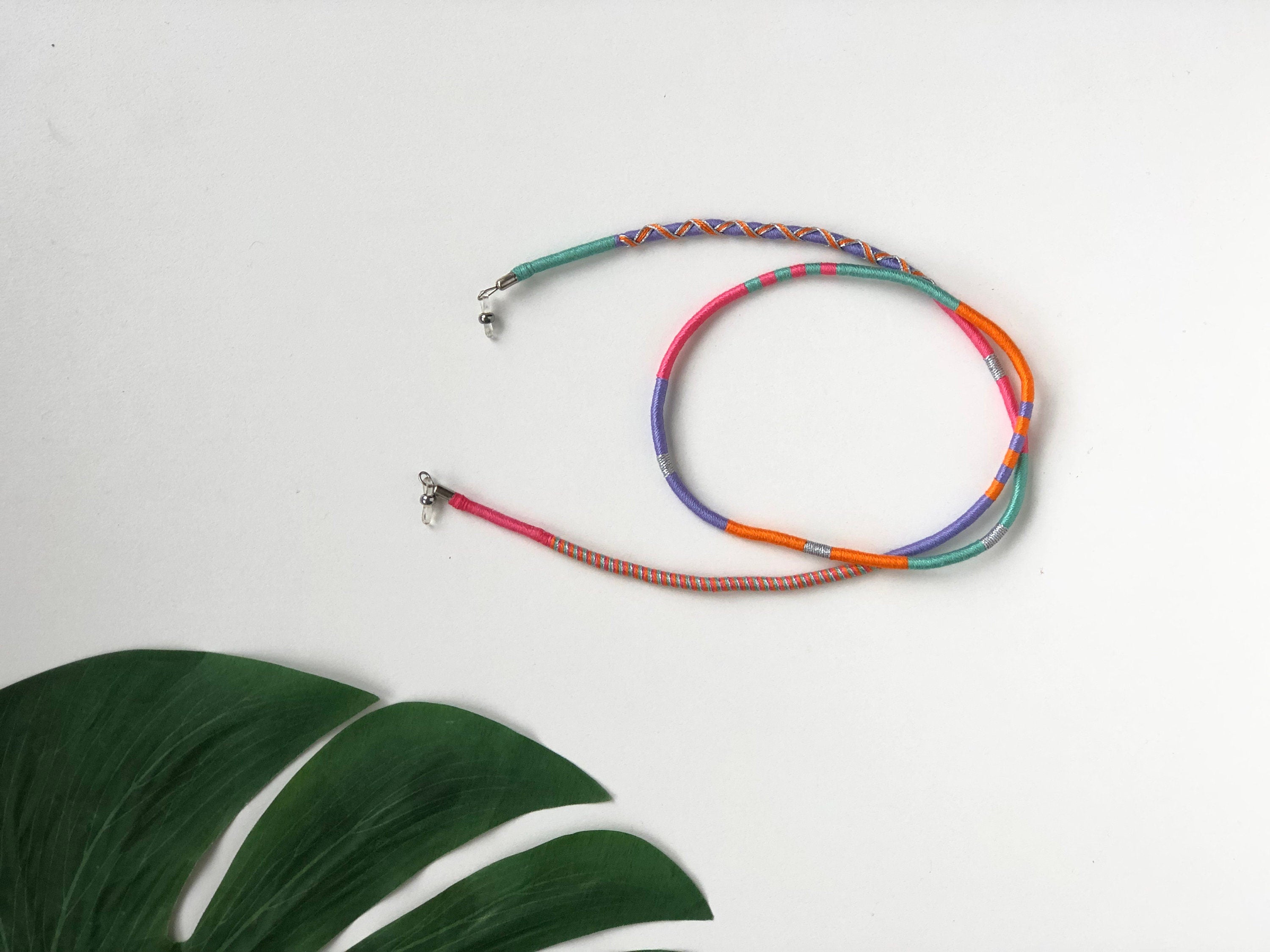 Sunglass Cord Strap, Multicolor Sunglass Rope Holder