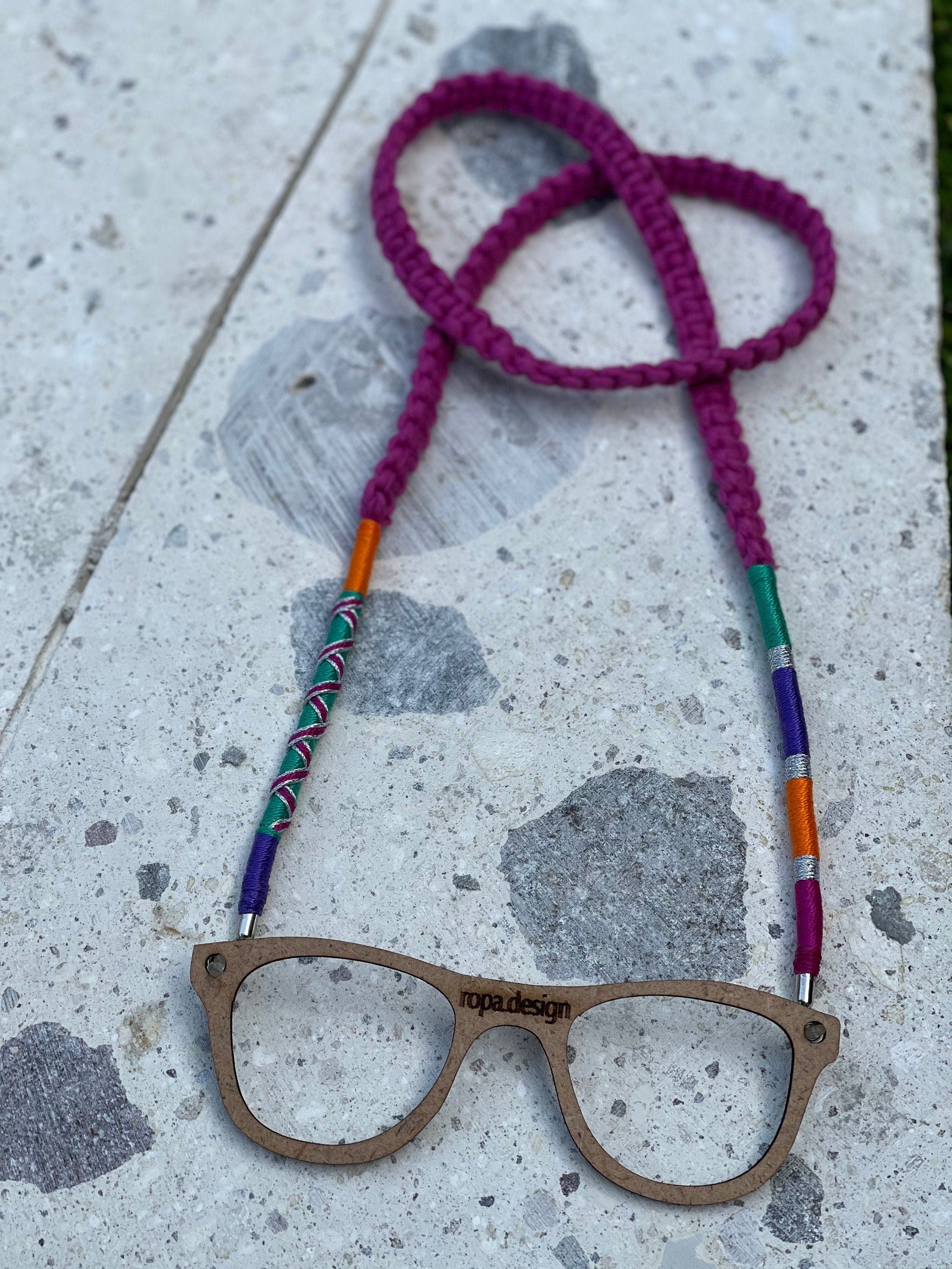 Sunglass Strap, Colorful Eyeglass Chain