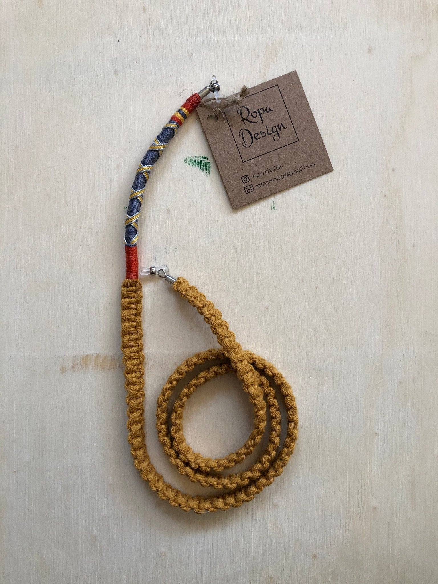 Sunglass Strap, Cotton Cord, Reading Glass Chain