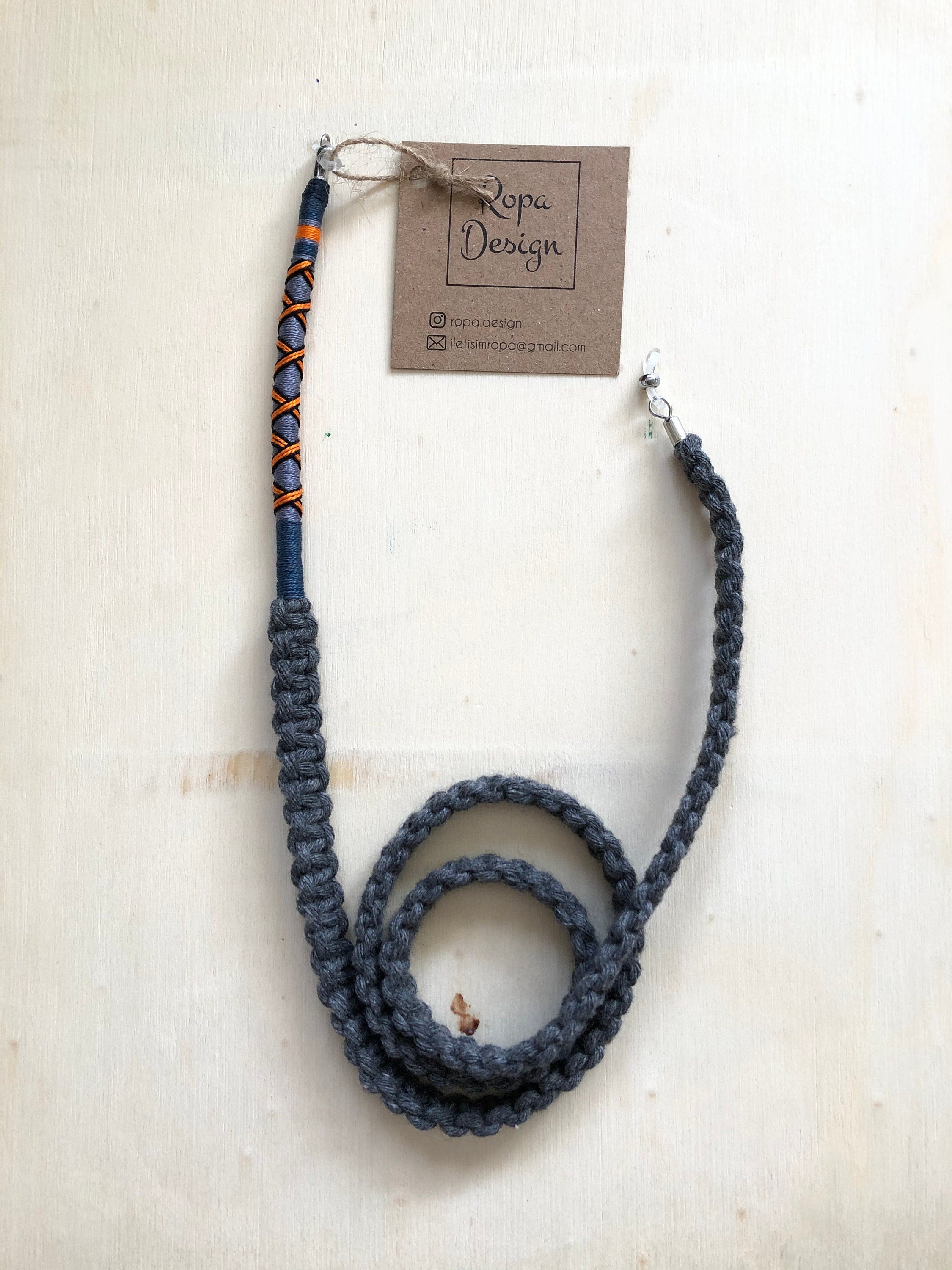 Sunglass Strap, Cotton Cord, Reading Glass Chain