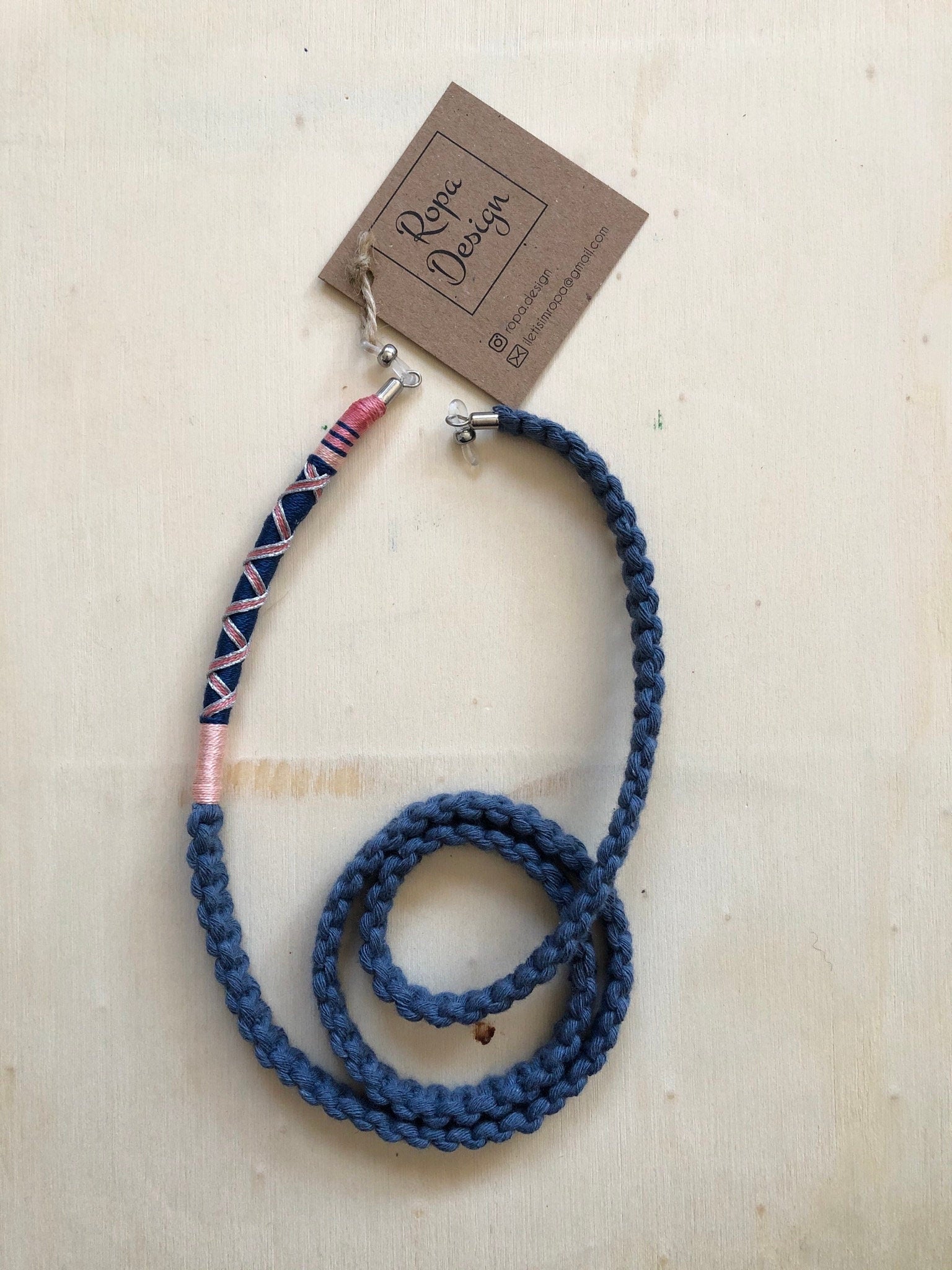 Sunglass Strap, Cotton Cord, Reading Glass Chain