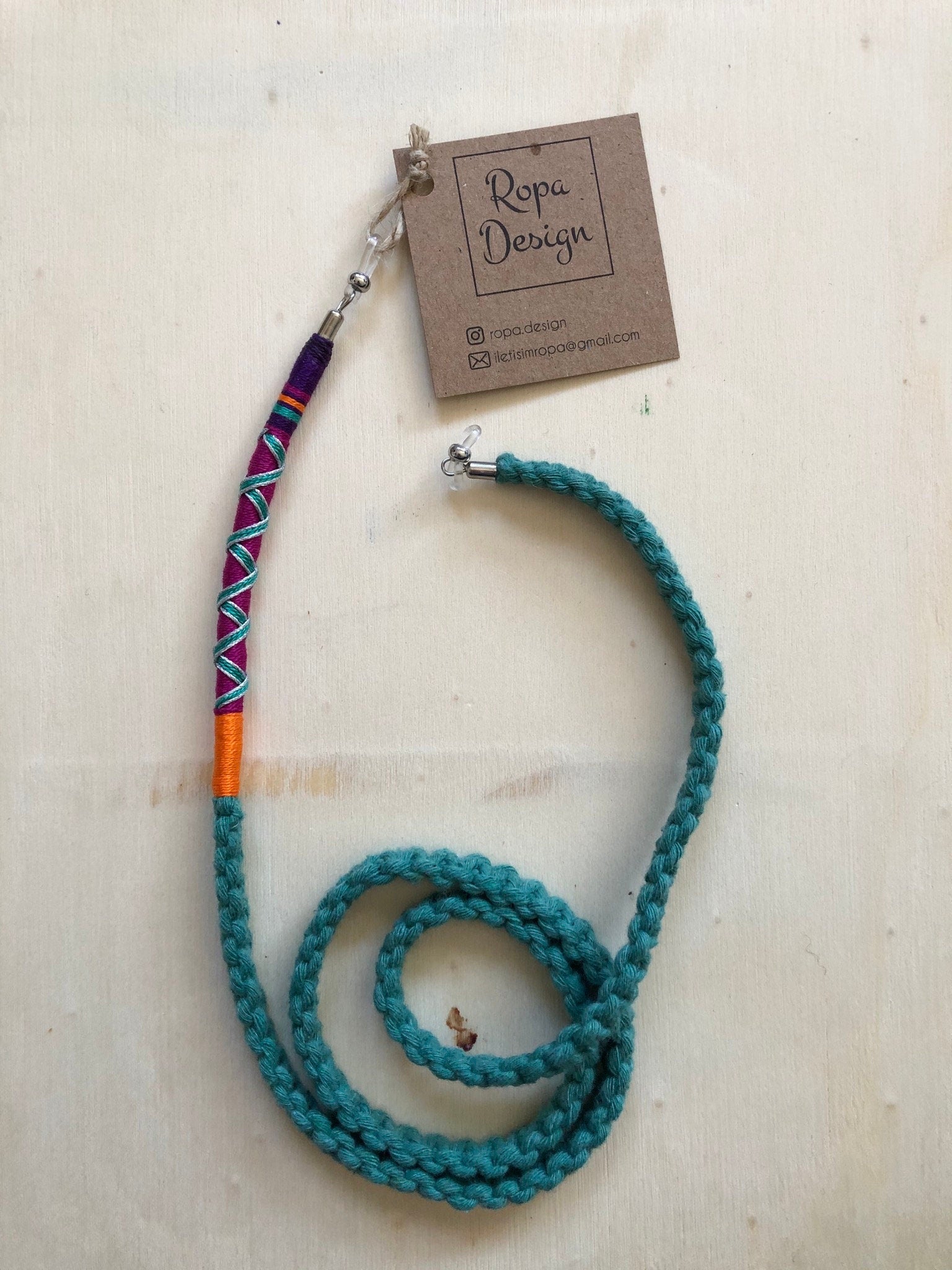 Sunglass Strap, Cotton Cord, Reading Glass Chain