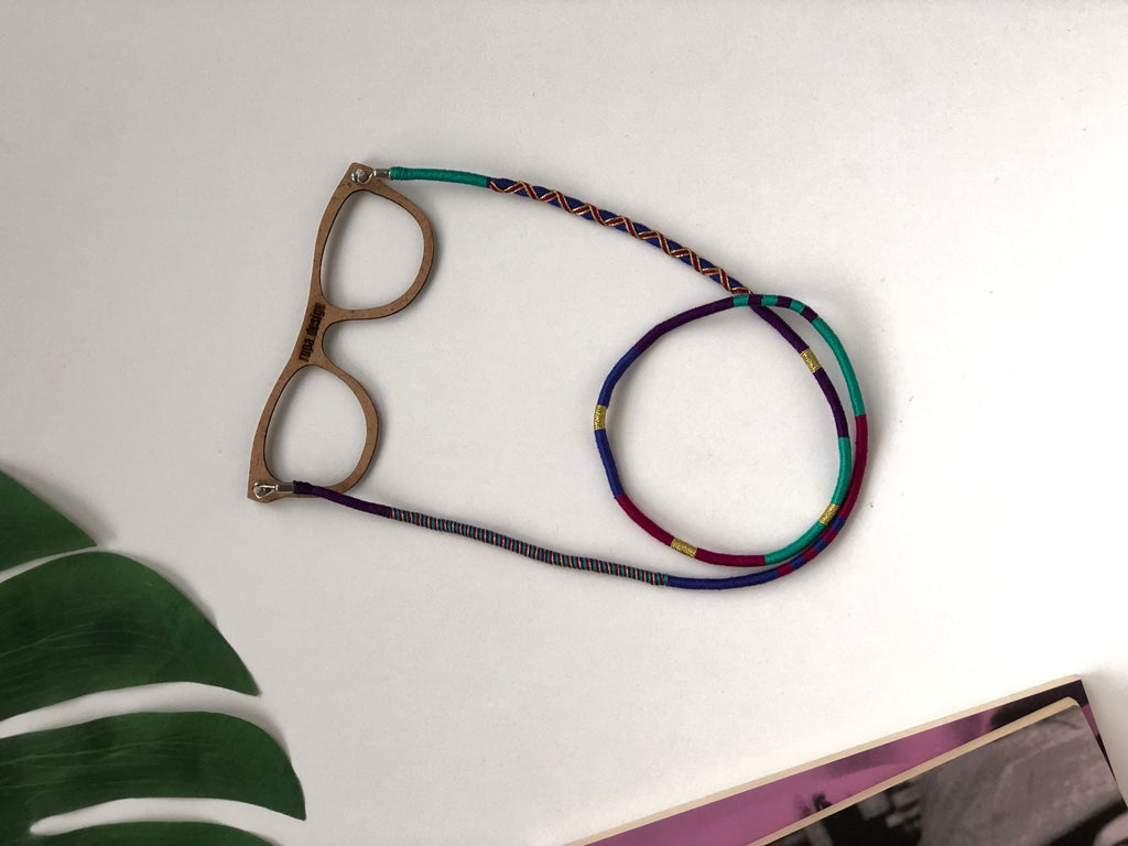 Sunglass Strap, Cotton Eyewear Lanyard