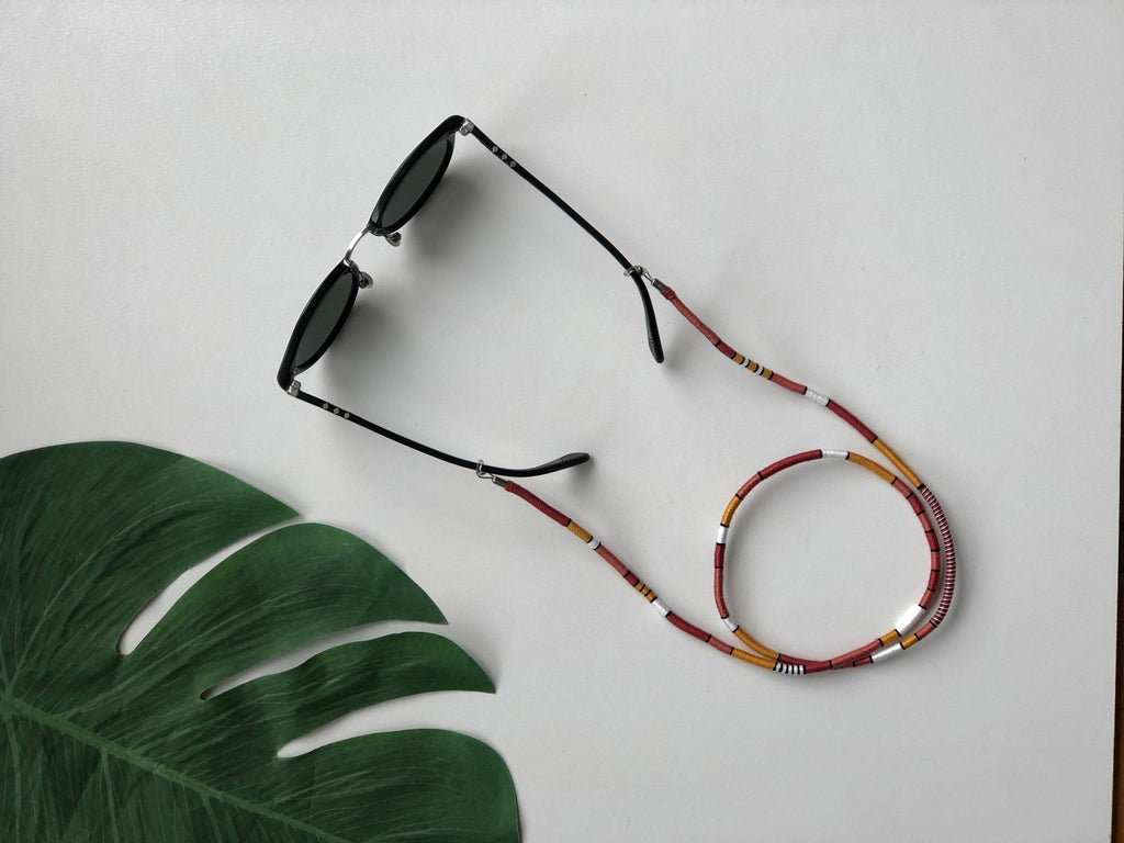 Sunglass Strap, Cotton Eyewear Lanyard