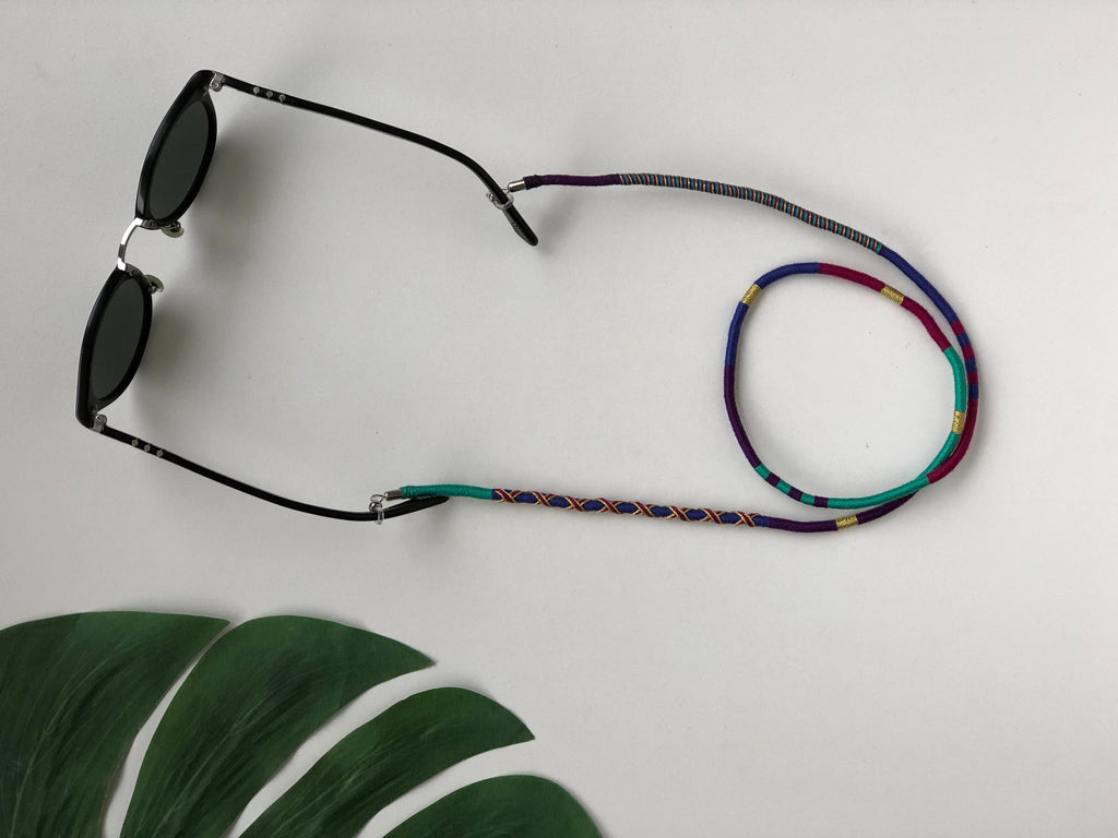 Sunglass Strap, Cotton Eyewear Lanyard