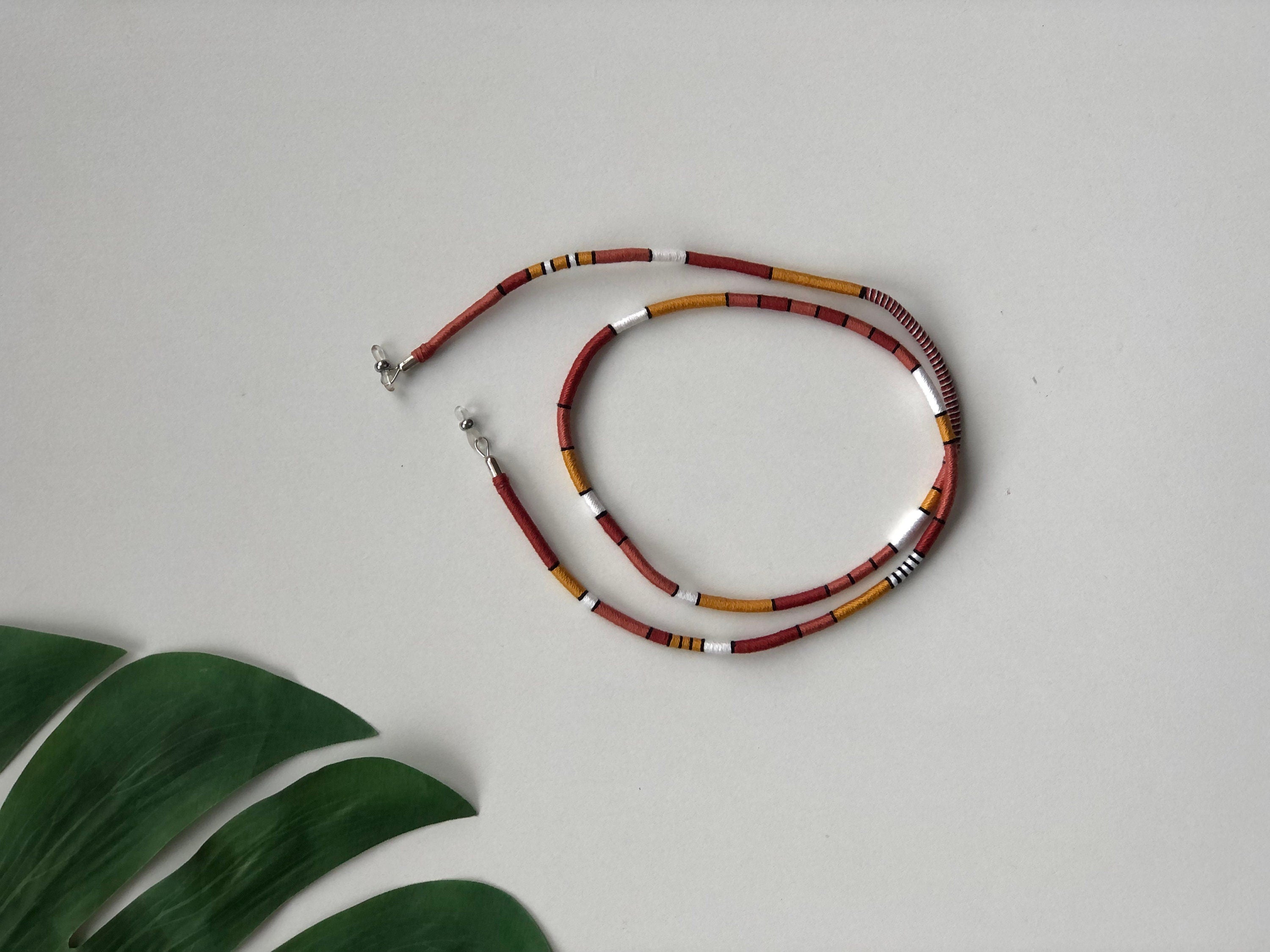 Sunglass Strap, Cotton Eyewear Lanyard