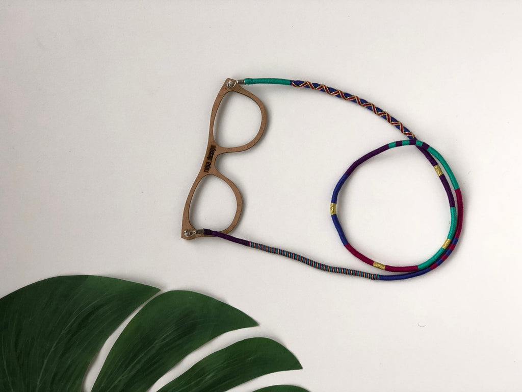 Sunglass Strap, Cotton Eyewear Lanyard