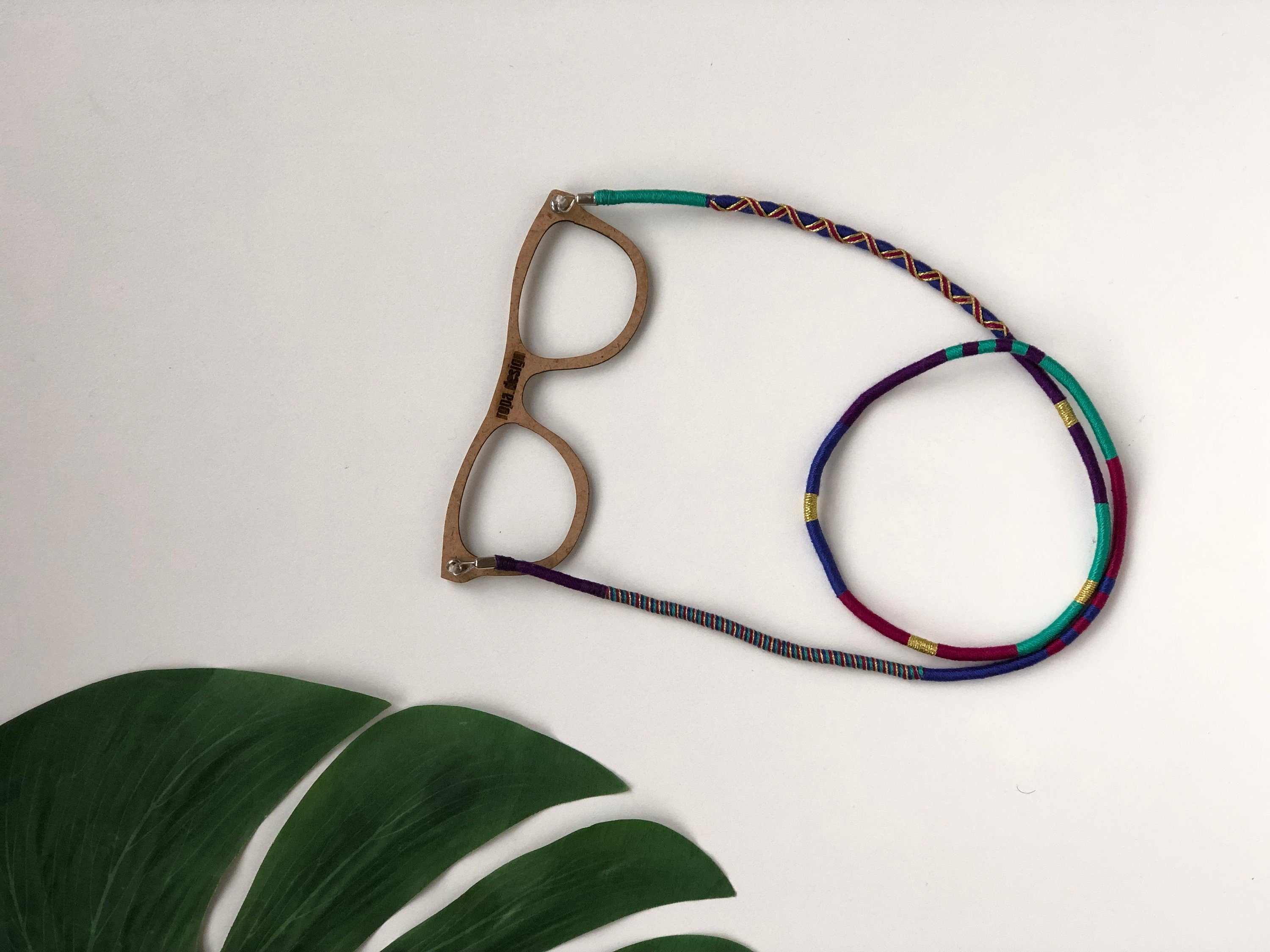 Sunglass Strap, Cotton Eyewear Lanyard