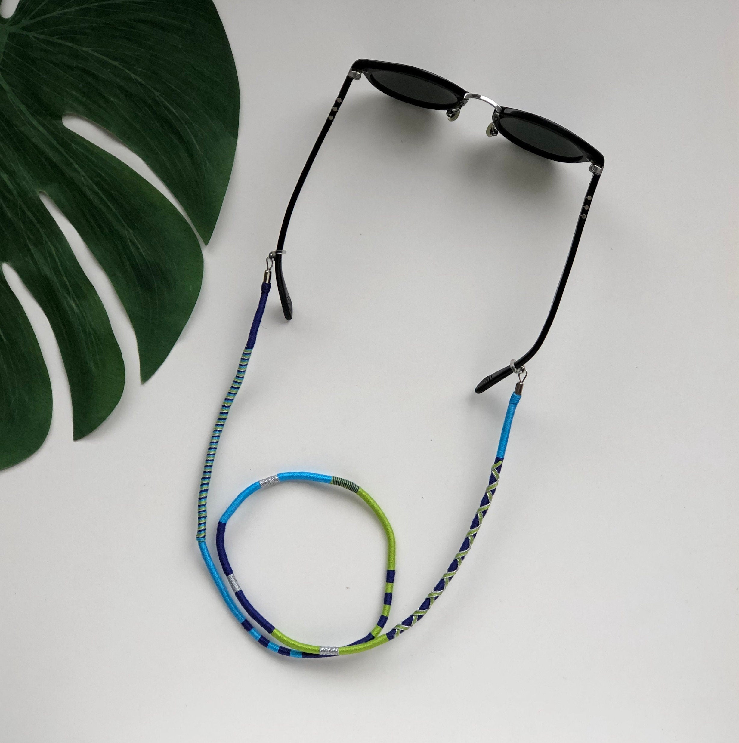 Sunglass Strap, Cotton Eyewear Lanyard