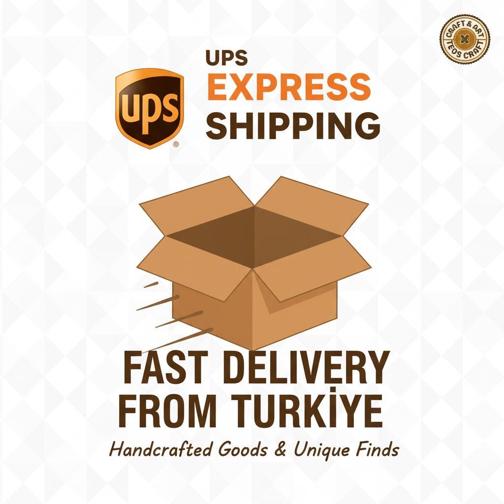 UPS Express, Fast Shipping from Turkey